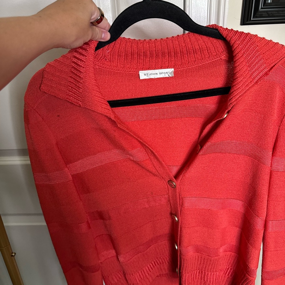 St. john’s Red Sweater
